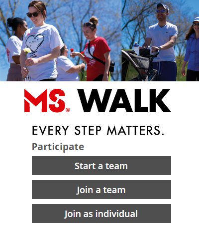 MS Walk Registration Open