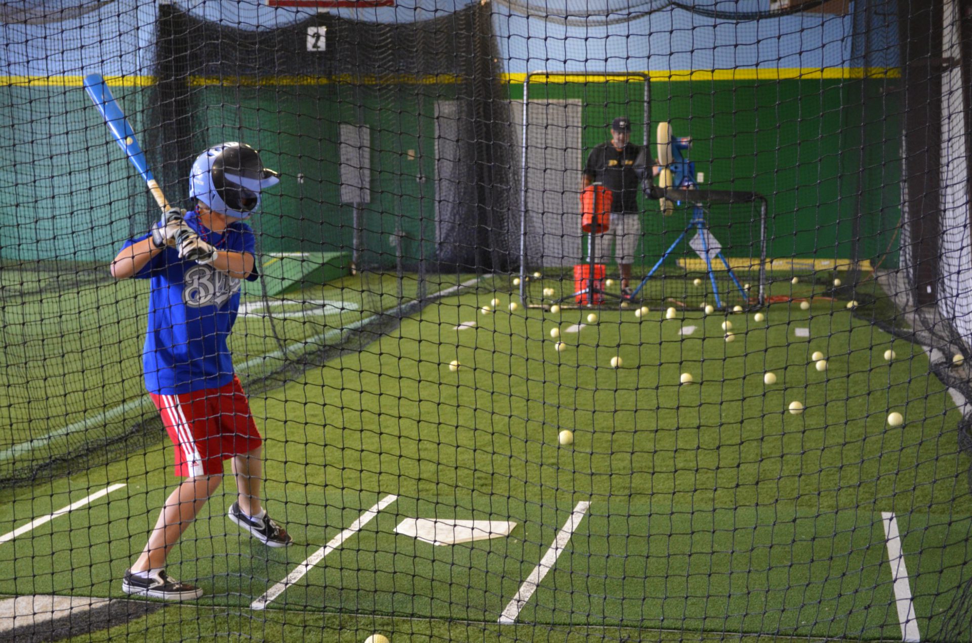 Sports Centre Gets New Batting Cage