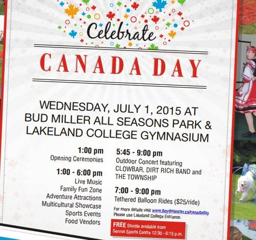 Canada Day Festivities in Lloydminster