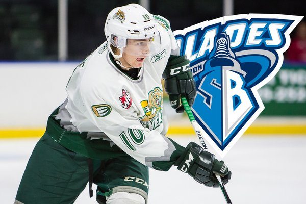 Lloydminster native Jantzen Leslie traded to Saskatoon Blades