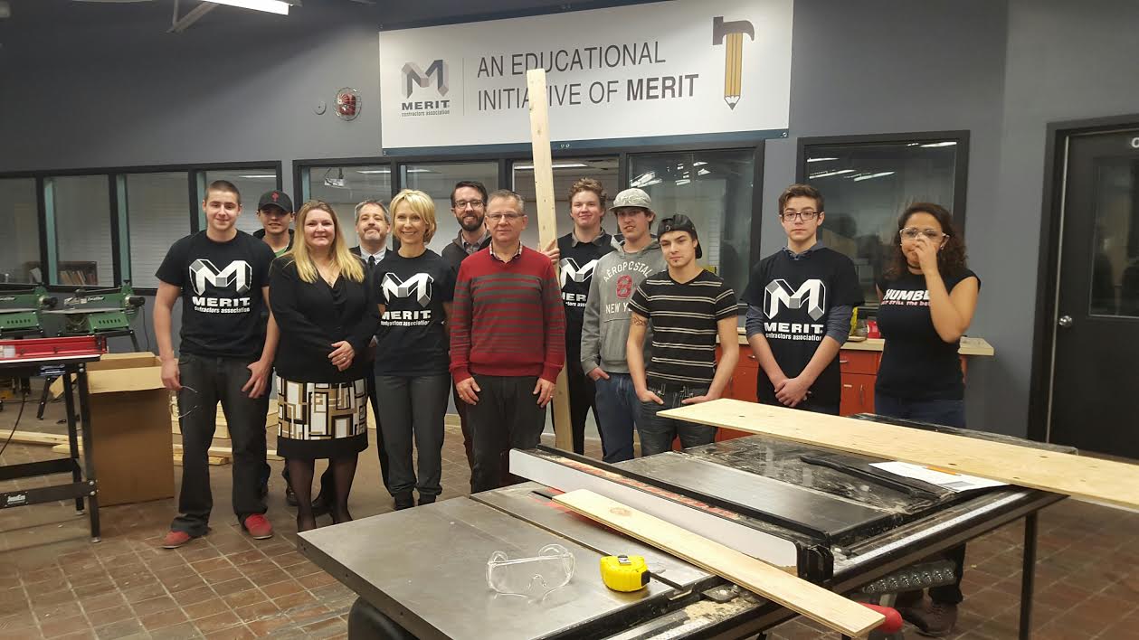 Merit Contractors donate to schools in Cold Lake and Bonnyville