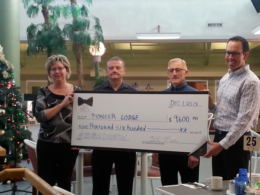 Pioneer Lodge puts 100 Men Lloydminster donation toward new bathrooms