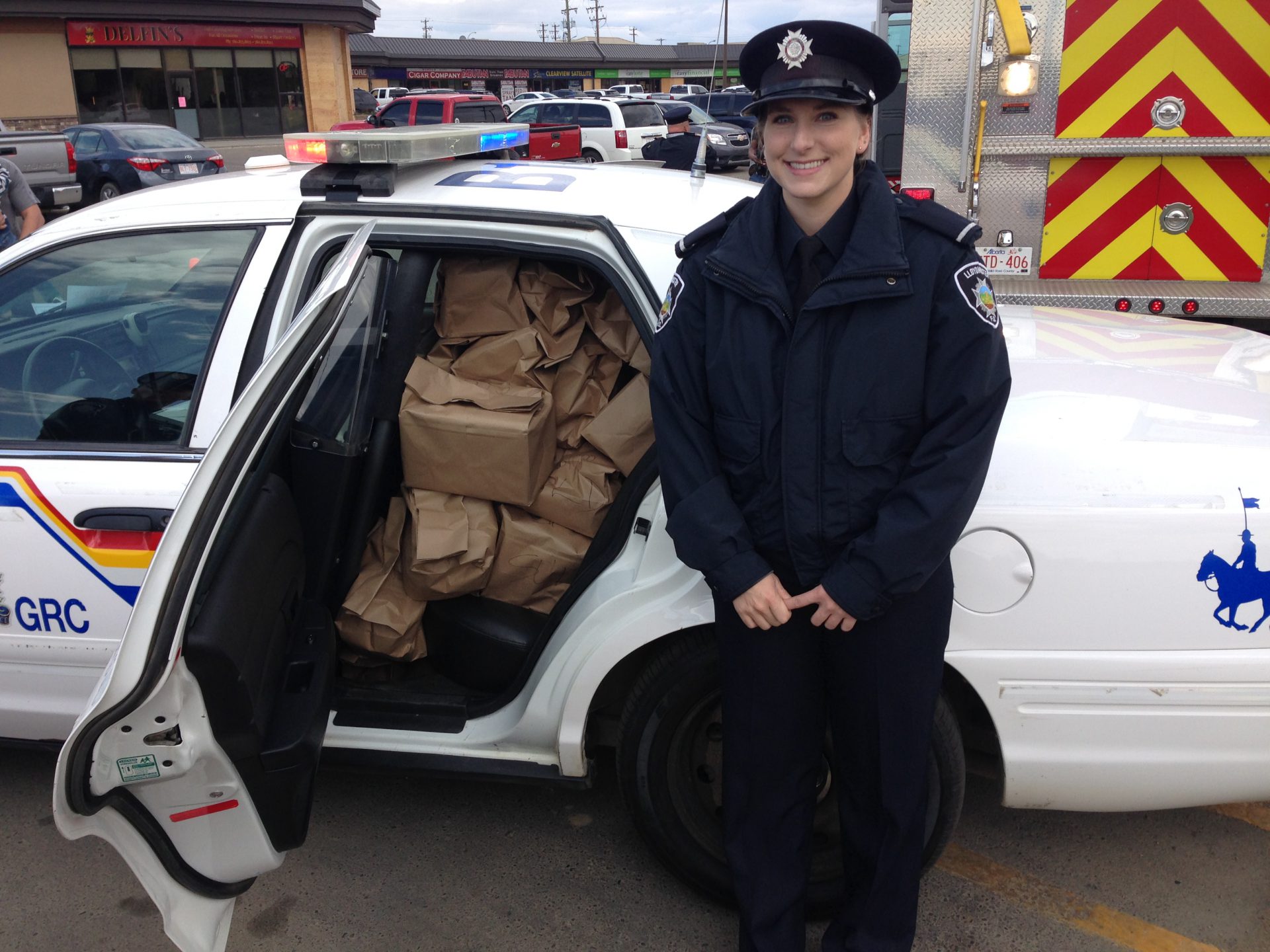 Stuff the Cruiser food drive back for another year