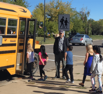 Lloyd public schools saluting bus drivers on Monday