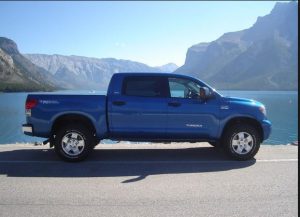 A supplied photo of a similar truck.