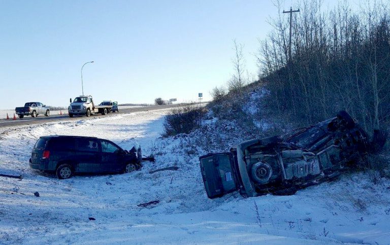 RCMP charge Prince Albert man after Alcurve accident