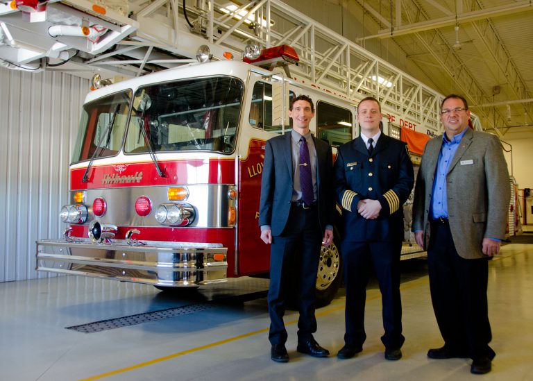 Lloydminster Fire Department donates aerial truck to Lakeland College