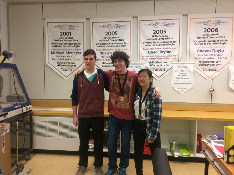 Three LCHS Students Heading to National Skills Competition
