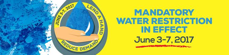 City Reminding Residents About Upcoming Water Restriction