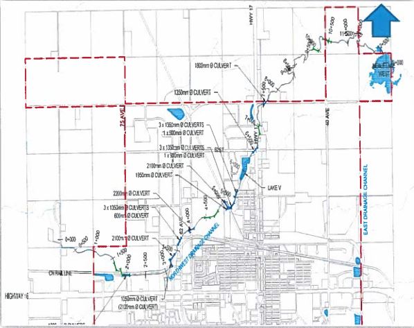 Possible Funding Coming For Upgrades to Northwest Drainage Channel
