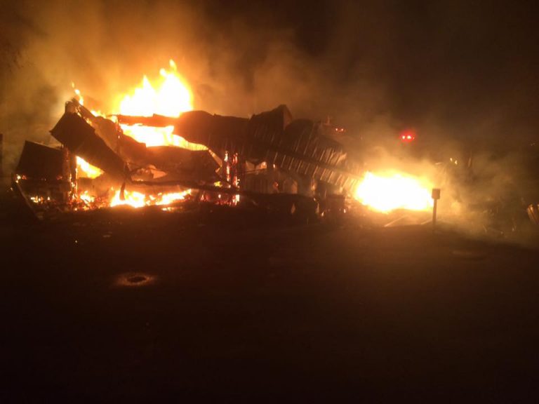 Weekend Fire Destroys Clubhouse at Loon Lake Golf Course