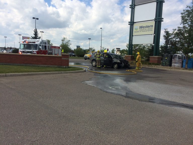 Vehicle Fire Under Investigation