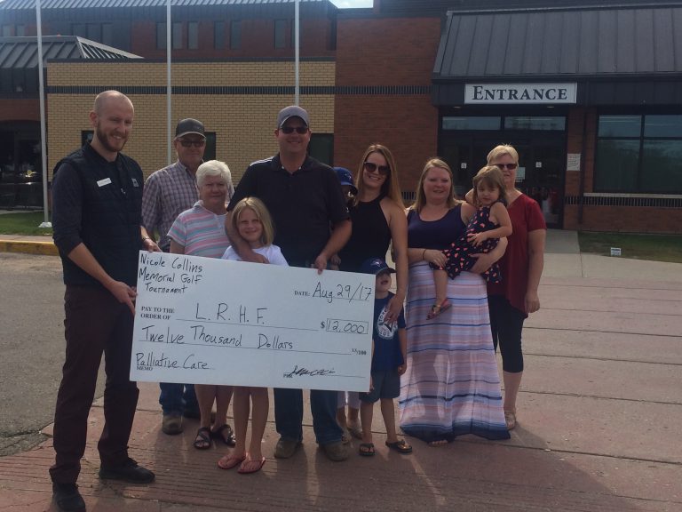Family Honours Loved One Through $18,000 Donation