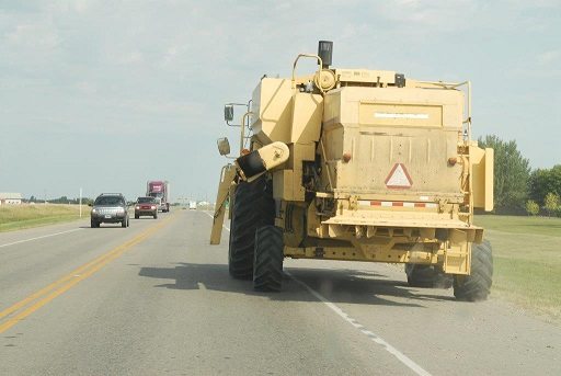 Saskatchewan Government Reminding Motorist to Watch For Farm Equipment on Highways