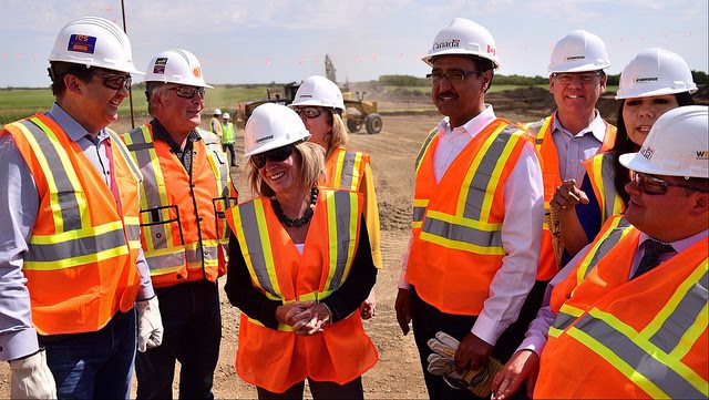 Premier Rachel Notley Tours Enbridge Line 3 Replacement