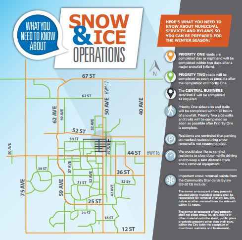 Prepare for winter season with information on snow removal and sanding