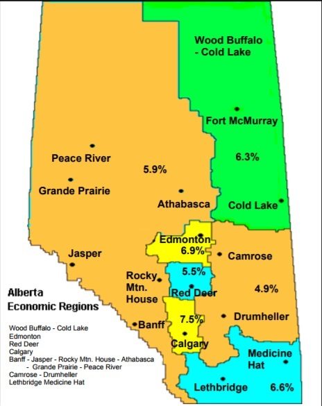 Alberta sees little change in unemployment rates