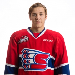 Spokane Chiefs - New Jersey Devils prospect Ty Smith