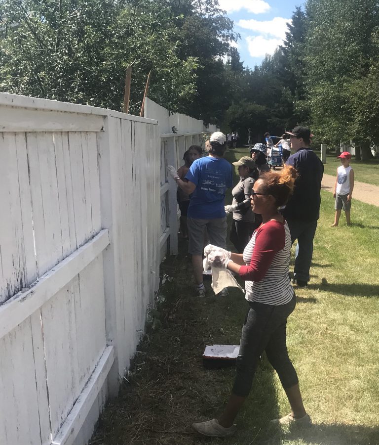 Third annual graffiti removal event has started in The City