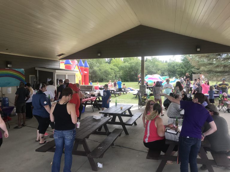 All smiles at the first ever Pride in the Park