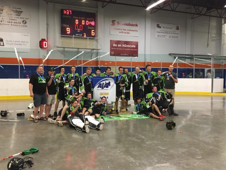 Local lacrosse team comes back home with gold