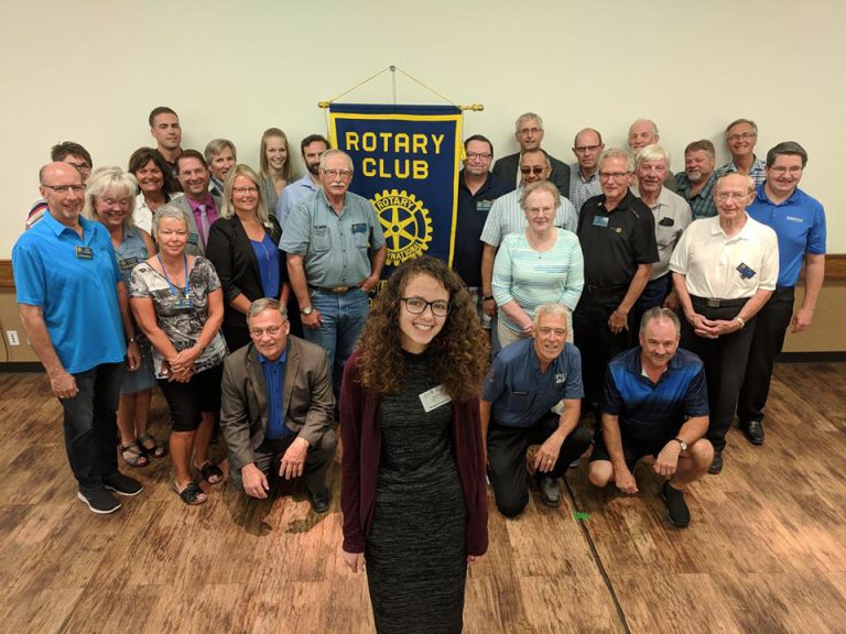 Lloydminster rotary clubs help teen study in Japan