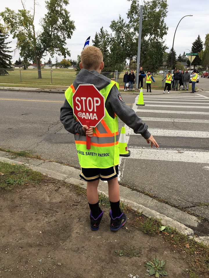 School Safety Patrollers are back to keep school zones safe in Lloydminster
