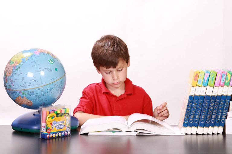 Hillmond Central recieveing new books through Adopt-a-School