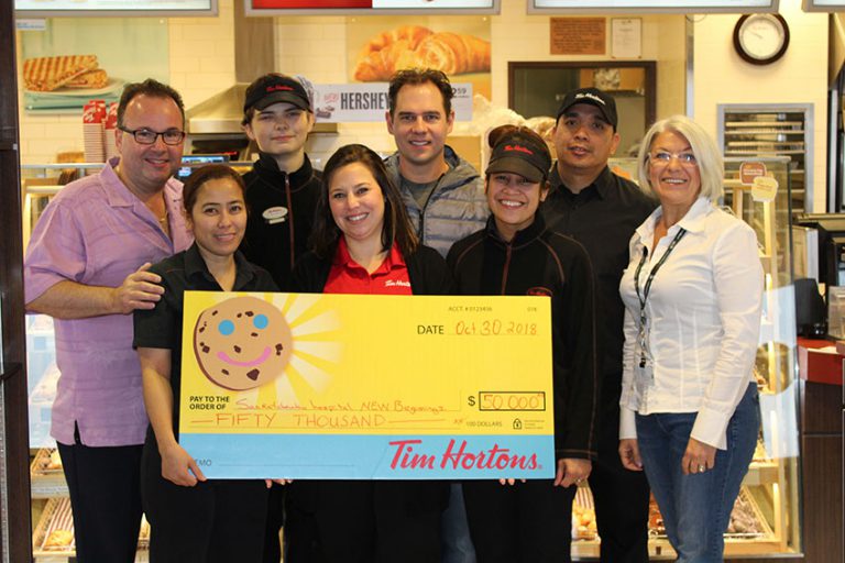 Saskatchewan Hospital receives more than a “smile” from local Tim Hortons