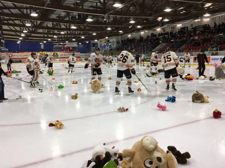 Bobcats prepping for teddy toss