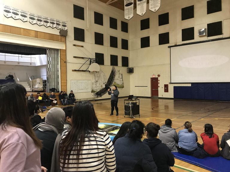 Lakeland student shares his journey to self-love at Onion Lake high school