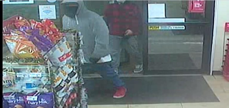 Battlefords RCMP seek two suspects in armed robbery