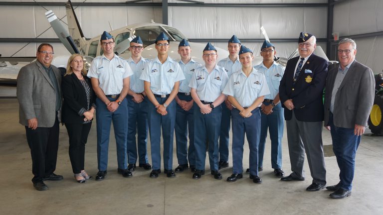 Air cadets earn their wings in Lloydminster