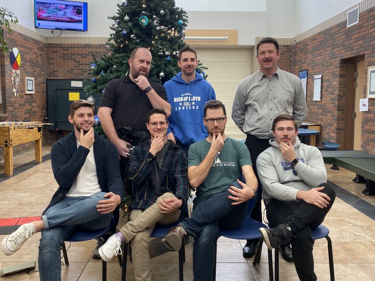 Local middle school wraps up Movember with a bang