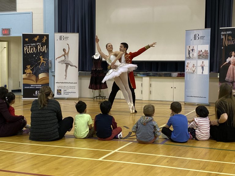 Local students perform The Nutcracker