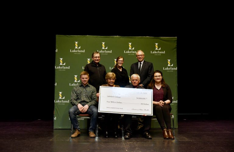 Lakeland College receives $4 million gift and bison herd from veteran bison rancher