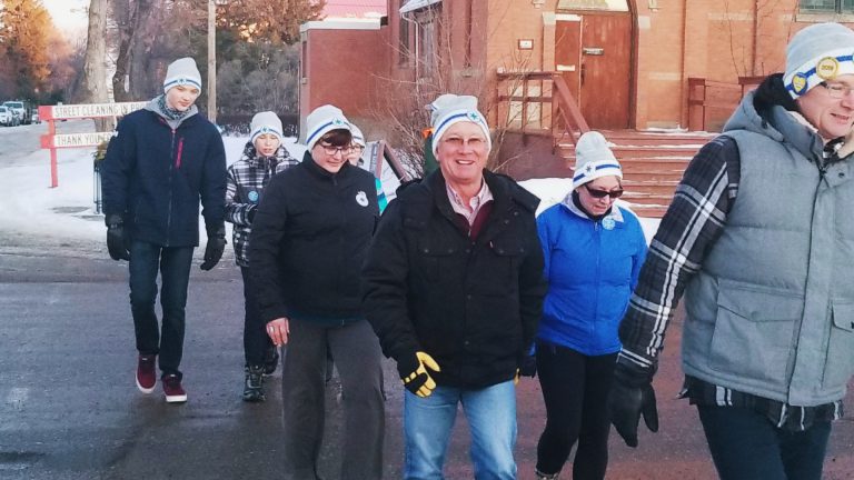 Warm weather brings out more walkers out for Coldest Night of the Year