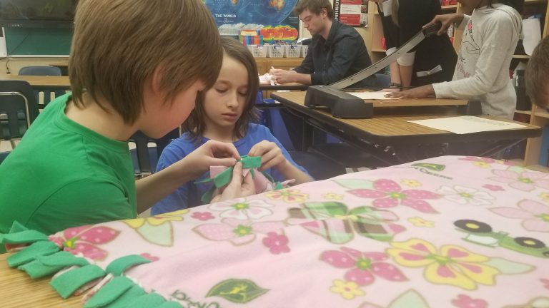 St. Joseph donate handcrafted blankets to local non-profits