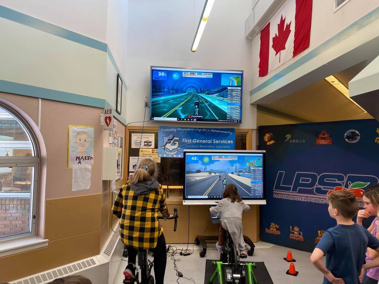 LPSD students pedalling for a purpose