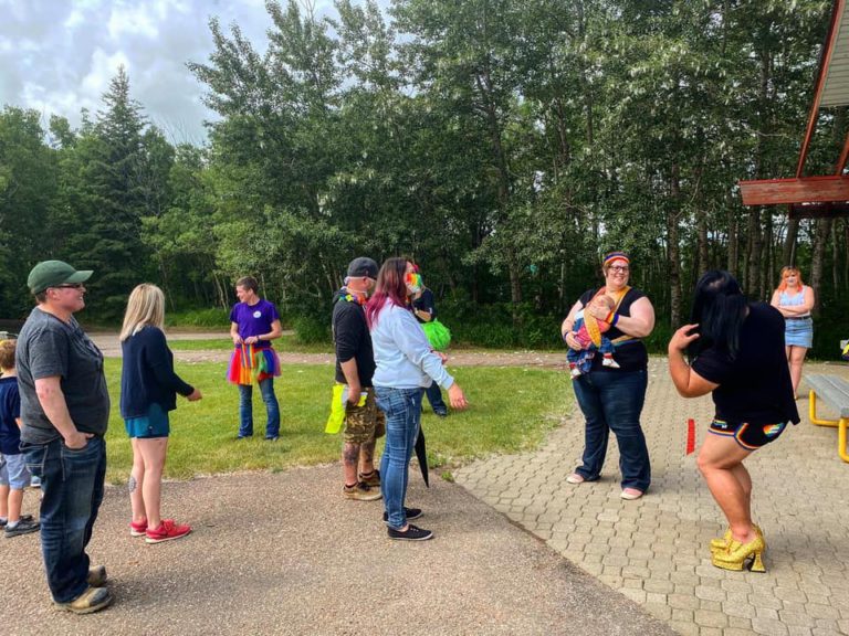 Lloydminster walks with pride at LGBTQ+ community support walk