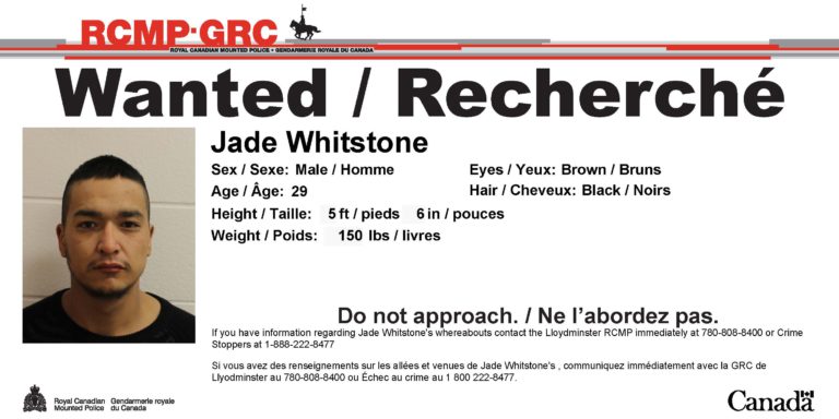 Lloydminster RCMP have arrested a woman and are asking for residents help to locate a wanted man