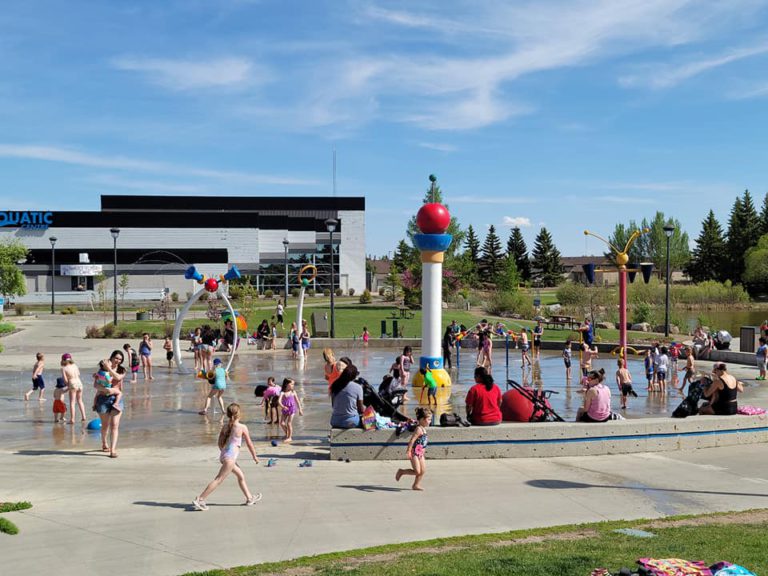 Bud Miller Spray park opens under COVID guidelines