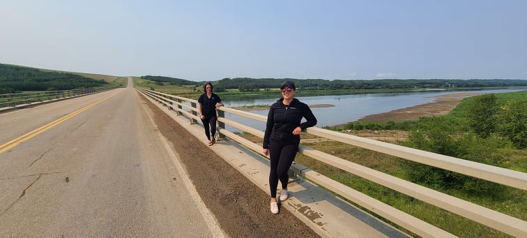 Local advocates begin 270 kilometre trek for mental health awareness Friday