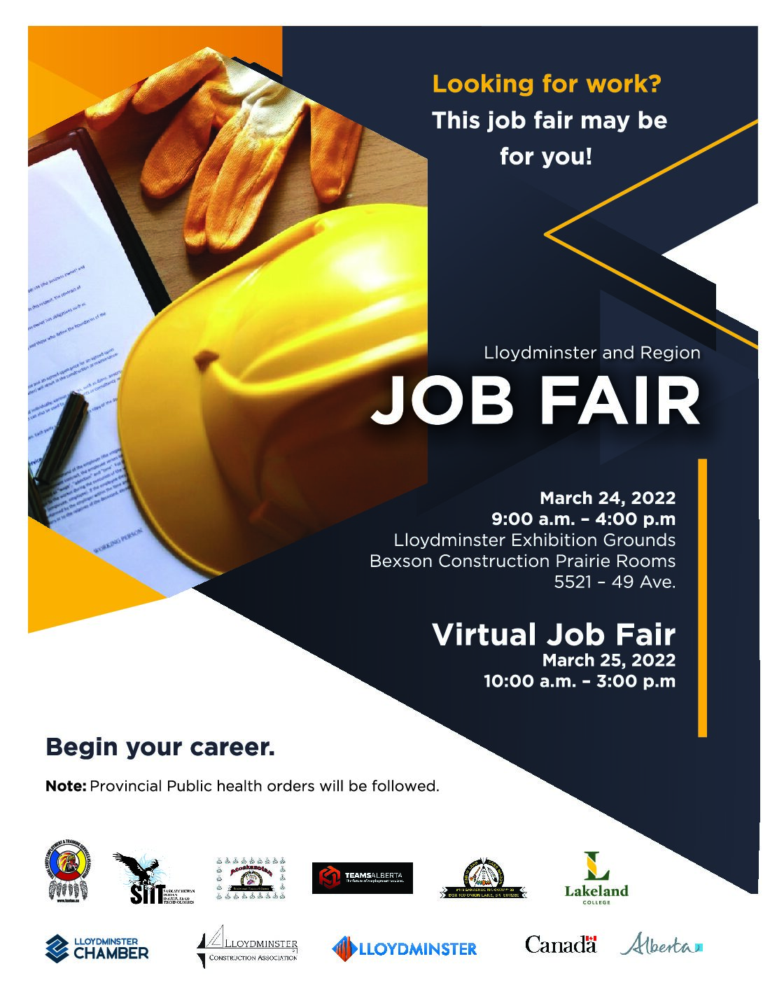 Lloydminster Job Fair next Thursday and Friday