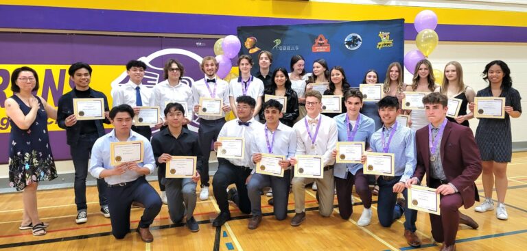 Lloyd Comp returns to Baron Pride in-person athletics awards