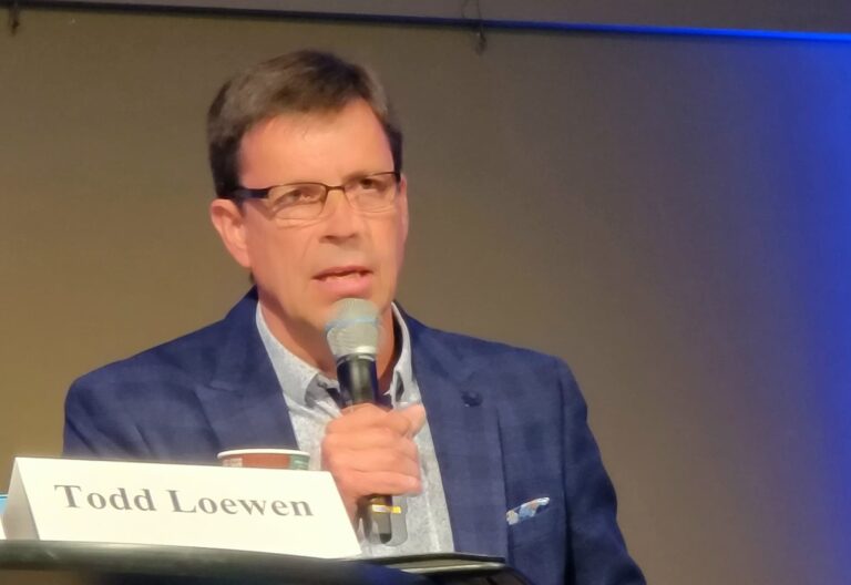 Candidate Loewen sees importance of harmonized health record access