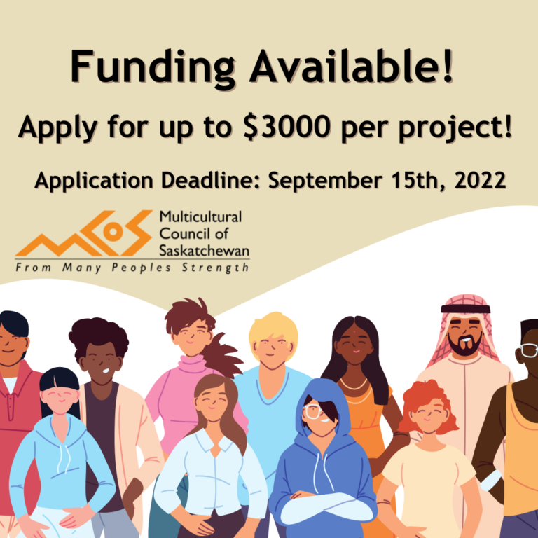 Multicultural Council of Saskatchewan opens applications for grant funding