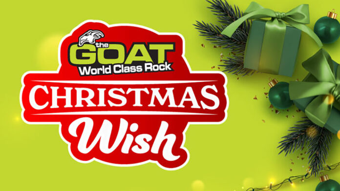 The Goat's Christmas Wish. | Photo: 106.1 The Goat/Vista Radio.