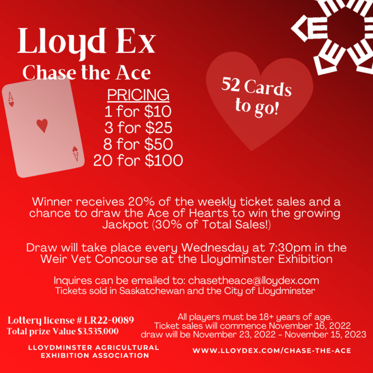 Lloyd Ex Chase the Ace returns Nov. 16