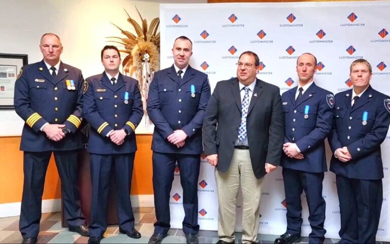 City honours fire officers years of service